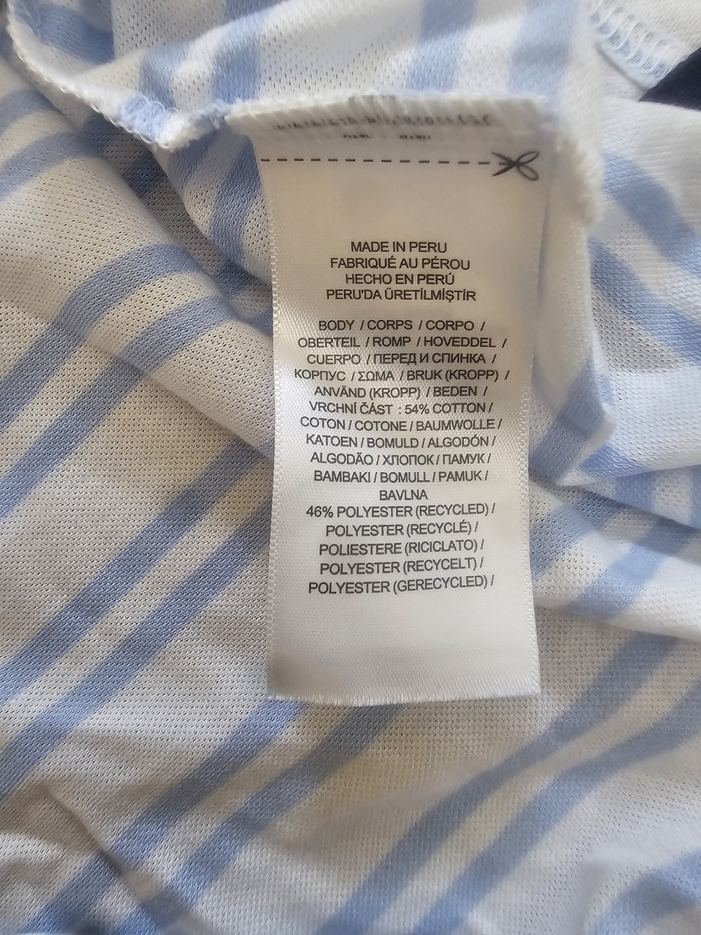 Men's Large RLX Ralph Lauren Performance Striped Golf Polo Shirt - Picture 6 of 6